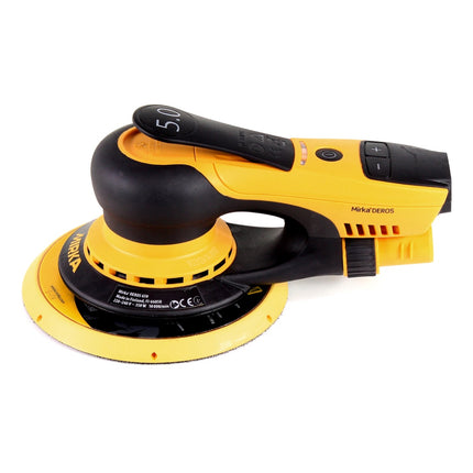 Mirka DEROS 5650CV Levigatrice orbitale 125mm/150mm / orbita 5,0 / Brushless + Valigetta Systainer ( MID5650202CA )