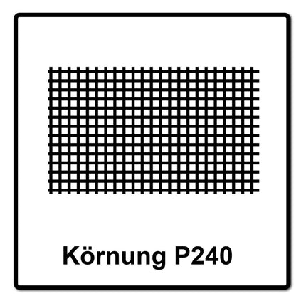 Mirka ABRANET Schleifstreifen Grip 93x180mm P240 200 Stk. ( 4x 5412805025 )
