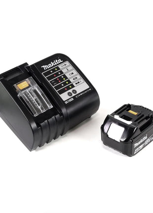 Makita DDF 451 SMX4 Perceuse-visseuse sans fil 18V 80Nm + 1x batterie 4,0Ah + chargeur + 70tlg. Jeu de forets à embouts + Coffret