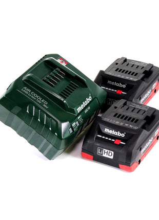 Metabo AHS 18-55 V tagliasiepi a batteria 18V 53cm + 2x batteria 4,0Ah + caricabatterie