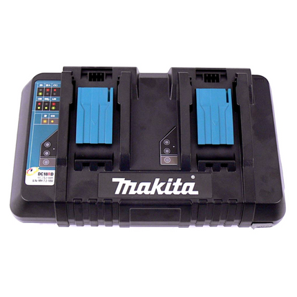 Makita DVC 261 PTX15 Akku Rucksackstaubsauger 36V (2x 18V) 2L Brushless + 2x Akku 5,0Ah + Ladegerät