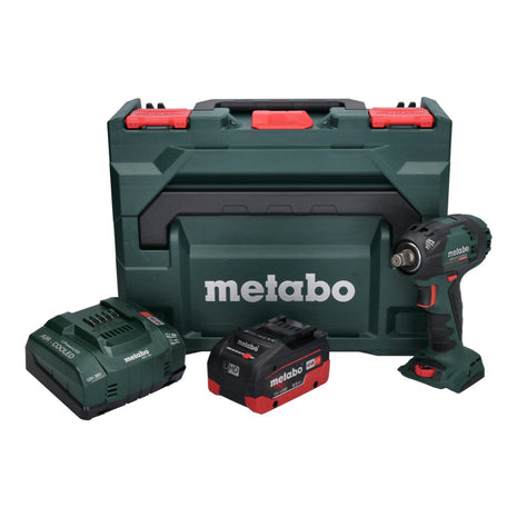 Metabo SSW 18 LTX 300 BL Cordless Impact Wrench 300Nm 1/2" - 18V Brushless + 1x Battery 8.0Ah + Charger + Case (602395840)