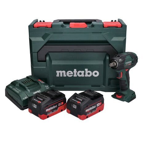 Metabo SSW 18 LTX 300 BL cordless impact wrench 18 V 300 Nm 1/2" brushless + 2x rechargeable battery 8.0 Ah + charger + metaBOX