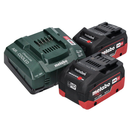 Metabo SSW 18 LTX 300 BL avvitatore a impulsi a batteria 18 V 300 Nm 1/2" brushless + 2x batteria ricaricabile 8,0 Ah + caricatore + metaBOX