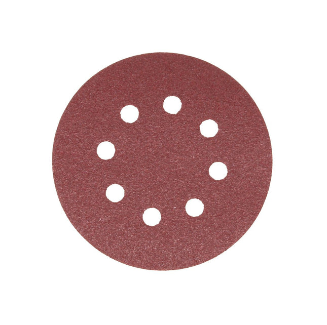 Makita Disco abrasivo G80 125 mm / velcro- 50 pz. ( P-43642 ) per DBO BO DCW DWE GEX PEX SXE BOS
