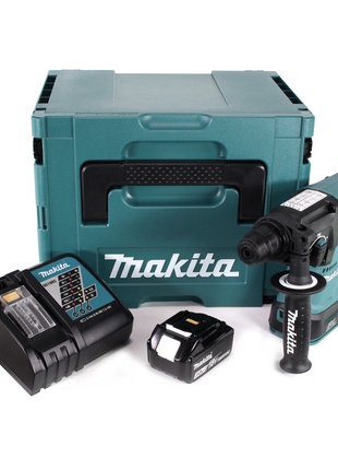 Makita DHR 242 RF1J cordless hammer drill 18V 2.4J SDS-plus Brushless + 1x rechargeable battery 3.0Ah + charger + Makpac