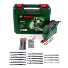 Scie sauteuse Bosch PST 670 (CT) 500W + 18x lames de scie sauteuse + coffret