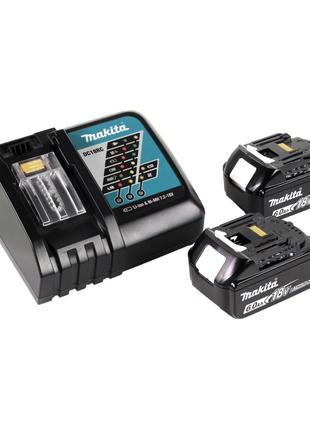 Akumulatorowa młotowiertarka Makita DHR 242 RGJ 18V 2.0J SDS-plus Brushless + 2x akumulator 6.0Ah + ładowarka + Makpac