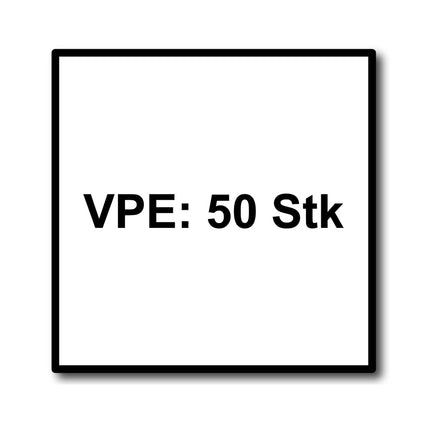 Vis à béton Fischer ULTRACUT FBS II 8x80mm 30/15 50 pièces tête hexagonale SW13 rondelle TX40 galvanisée (536853) + foret à béton en acier SDS-Plus 10x215 (B-58213)