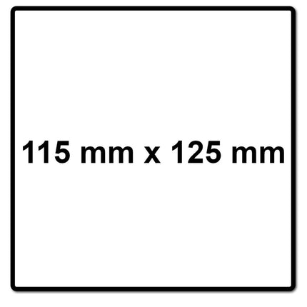 Mirka Goldflex Soft Rouleau de papier abrasif 115x125mm P150 - 200 pièces. ( 2912707015 )