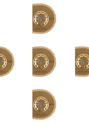 Fein carbide saw blade, 75mm, Starlock 5 pieces ( 63502118230 )