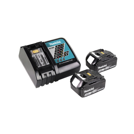 Makita DCL281 FRMB Akku Staubsauger 18V + 2x Akku 4,0Ah + Ladegerät