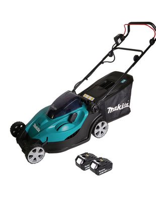 Makita DLM 431 G2 tondeuse à gazon à batterie 36V (2x18V) 43cm + 2x batterie 6,0Ah - sans chargeur