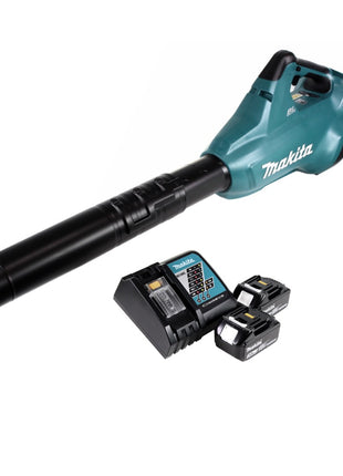 Makita DUB 362 RF cordless leaf blower 2x18V + 2x rechargeable battery 3.0Ah + charger