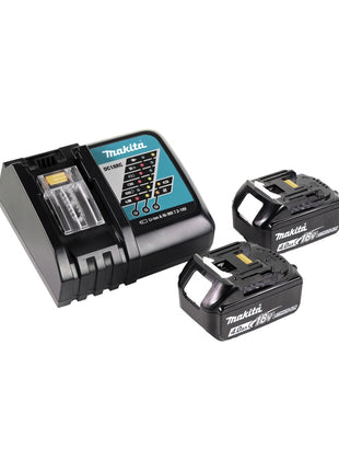 Makita DLM 380 RM2 tondeuse à gazon à batterie 36V (2x18V) 38cm + 2x batterie 4,0Ah + chargeur