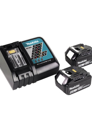 Makita DUB 362 RG Akumulatorowa dmuchawa do liści 2x18V + 2x akumulator 6.0Ah + ładowarka