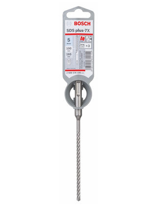 Bosch Punta di foratura 7x SDS-plus 5x100x165mm Carbide ( 2608576105 ) - certificate PGM