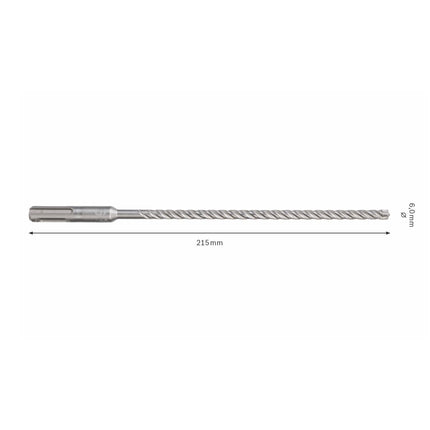 Bosch SDS-plus 7X Foret en carbure 6x150x215mm, certifié PGM ( 2608576118 )