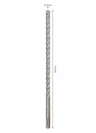 Bosch Punta per foratura 7X SDS-plus 10x200x265mm Carburo ( 2608576142 ) - certificato PGM