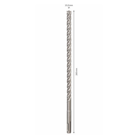 Bosch Punta per foratura 7X SDS-plus 10x200x265mm Carburo ( 2608576142 ) - certificato PGM