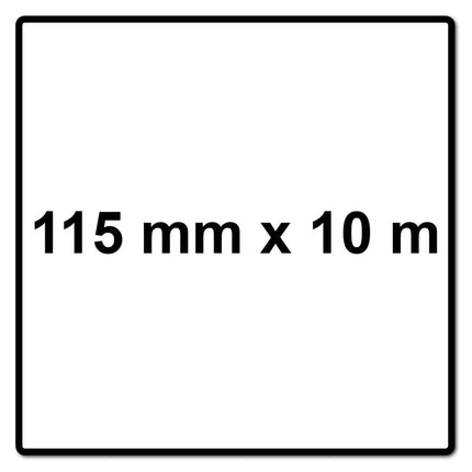Mirka ABRANET 2x Schleifpapier Rolle 115mm x 10m P120 Schleifrolle Klett ( 2x 545BY001123R )