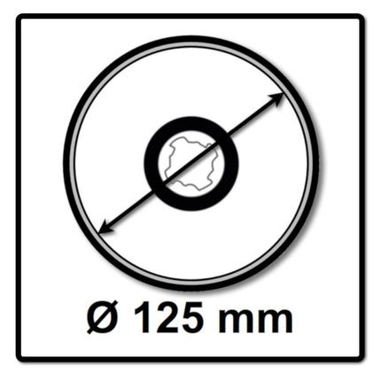 Bosch X-LOCK Disco da taglio Carbide Multiwheel 125x1x22,23mm ( 2608619284 )