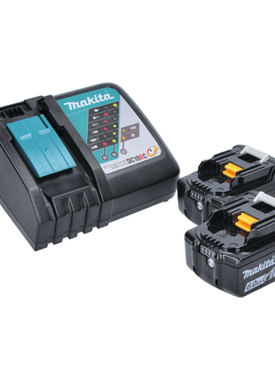 Makita DJR186RGK Cordless Reciprocating Saw 18V + 2x Batteries 6.0 Ah + Charger + Case