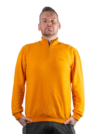 Toolbrothers Quart de pull-over zippé Casual Fit - AUTUMN COLLECTION Farbe Concrete Grey Gre S