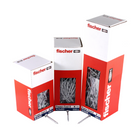Fischer Power-Fast II FPF II Chipboard screw 5.0x40mm 500 pcs. Countersunk head with Torx drive, partial thread, galvanised, blue passivated (670373)