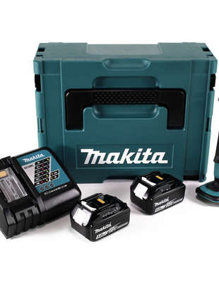 Makita DTL 061 RTJ cordless impact wrench 18V 1/4" 60Nm + 2x rechargeable battery 5.0Ah + charger + Makpac