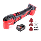 Milwaukee M18 BMT-401 Akku Multifunktionswerkzeug 18 V + 1x Akku 4,0 Ah - ohne Ladegerät