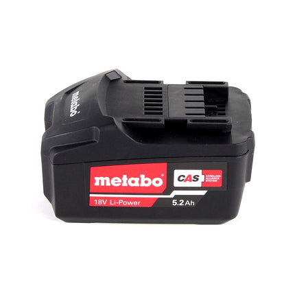 Metabo Set de base avec 2x batterie Li-Power 5,2Ah + chargeur double ASC 145 DUO
