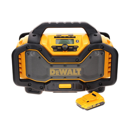 Radio à batterie DeWalt DCR 027 N DAB+ 10,8-18,0 V + 1x batterie 2,0 Ah - sans chargeur
