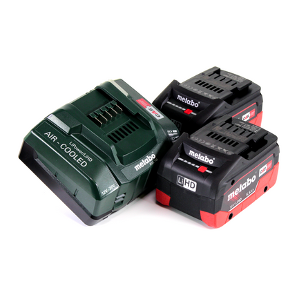 Perceuse à percussion sans fil Metabo SB 18 LTX Impuls 18 V 110 Nm + 2x batterie LiHD 5,5 Ah + chargeur + MetaLoc