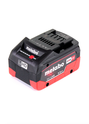 Ponceuse à bande à batterie Metabo RB 18 LTX 60 18 V 60 mm + 1x batterie LiHD 5,5 Ah - sans chargeur