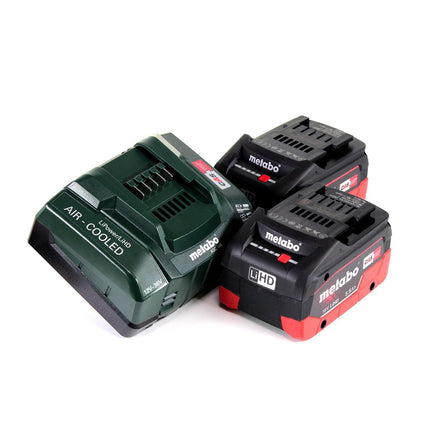 GRATIS 3 Jahre Full Service Rundum Schutz Metabo NIV 18 LTX BL 1.6 Akku Nibbler 18 V Brushless Knabber + 2x LiHD Akku 5,5 Ah + Ladegerät + MetaLoc