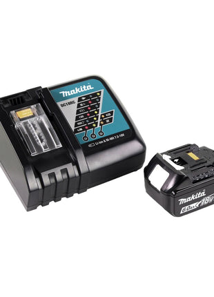 Makita DCO 180 RG1J Coupeuse Rotative Sans Fil 18 V + 1x Batterie 6,0 Ah + Chargeur + Coffret Makpac