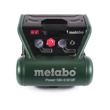 Metabo Power 180-5 W OF Compressore 8 bar 1,1 kW ( 601531000 ) 5 l caldaia senza olio