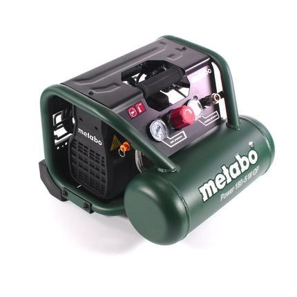 Metabo Power 180-5 W OF Compressore 8 bar 1,1 kW ( 601531000 ) 5 l caldaia senza olio
