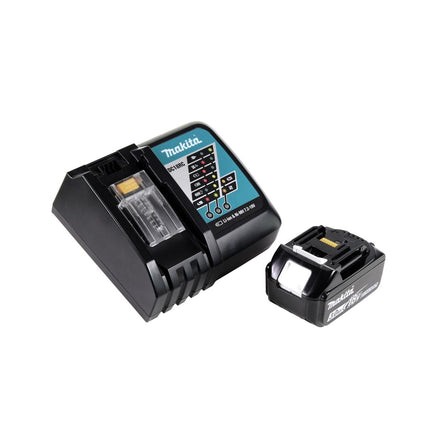 Makita DGA 519 RF1J Smerigliatrice angolare a batteria 18 V 125 mm Brushless X-Lock + 1x batteria ricaricabile 3,0 Ah + caricabatterie + Makpac