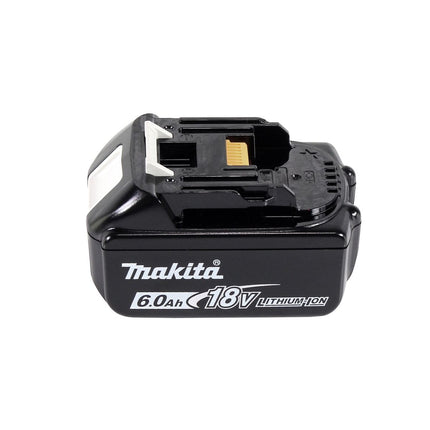 Makita DGA 519 G1 Akku Winkelschleifer 18 V 125 mm Brushless X-Lock + 1x Akku 6,0 Ah - ohne Ladegerät