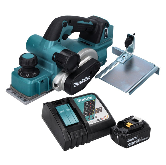 Pialla a batteria Makita DKP 181 RT1 82 mm 18 V brushless + 1x batteria ricaricabile 5,0 Ah + caricabatterie