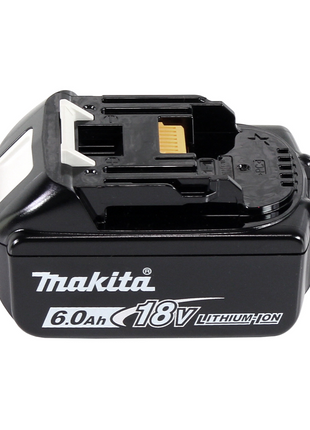 Makita DML 802 G1 battery lamp for 14.4 and 18 V battery + 1x battery 6.0 Ah - without charger