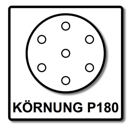 Festool STF D225/128 Schleifscheibe Granat P180 225 mm 100 Stk. ( 4x 205660 ) für Langhalsschleifer PLANEX - Toolbrothers