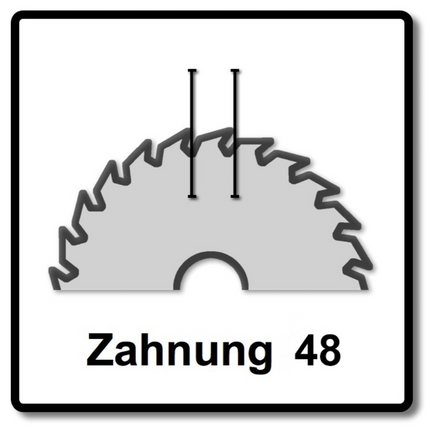 Makita MCCS15048E SPECIALIZED EFFICUT Sägeblatt 150 x 20 x 1,1 mm ( B-69331 ) 48 Zähne für Metall