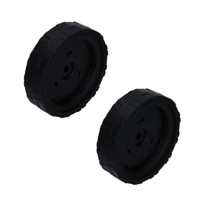 Makita DA00000328 2x Ersatzrad vorne für DLM 380 Akku Rasenmäher 5,5" 2 Stück - ohne Radkappe