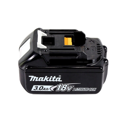 Makita DGA 506 F1J Meuleuse d'angle sans fil 18 V 125 mm + 1x Batterie 3,0 Ah + Makpac - sans chargeur