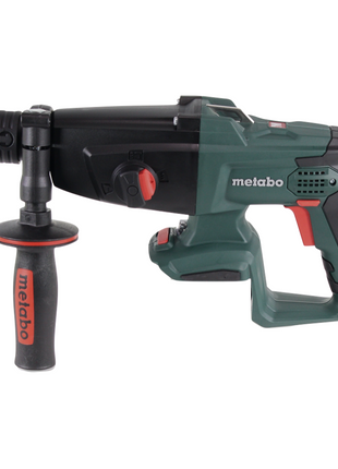 Metabo KHA 18 LTX Martello combinato 18V 2,2 J SDS Plus + 7x Punte per pietra P4P SDS plus + Valigetta metaBOX - senza batteria, senza caricabatterie