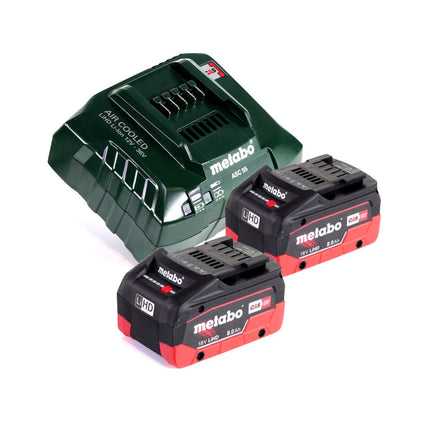 Metabo LB 18 LTX BL Soffiatore a batteria 18V Brushless + 2x Batterie 8,0 Ah + Caricabatterie