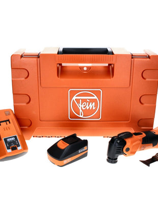 FEIN MultiMaster AMM 500 PLUS C Oscillatore a batteria 18V Starlock Plus + 1x Batteria 3,0 Ah + Caricabatterie + Valigetta